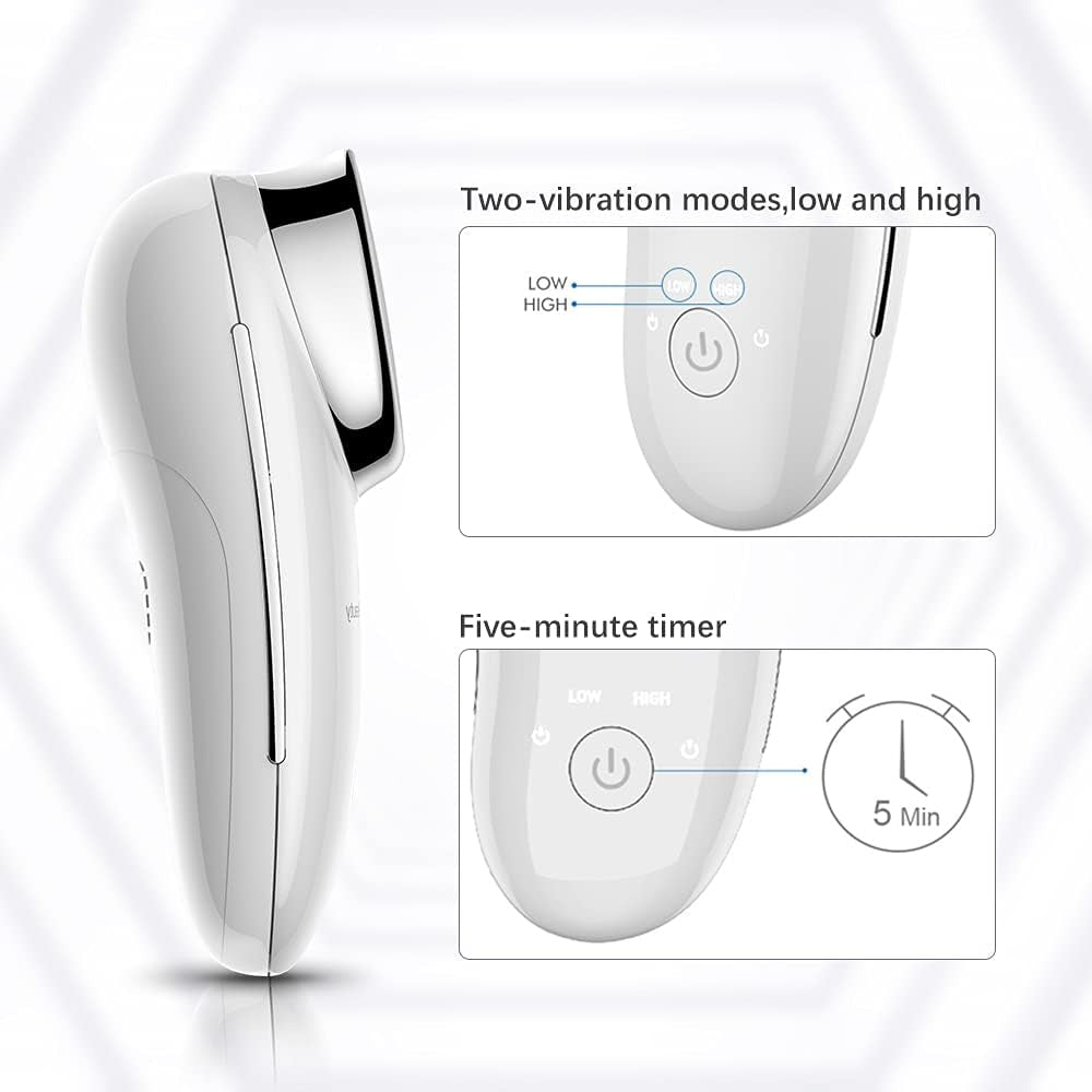 Ionic Facial Massager Deep Cleanser with Vibration Massaging Deep Moisturizer Cleanser Device, Positive and Negative Ions Massager