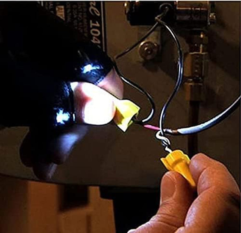 2Pcs Hands Free Flashlights, LED Flashligt Gloves, Husband Gifts, Fishing Gifts for Menfather'S Day Gifts, Gadgets for Men, Unique Gifts for Men